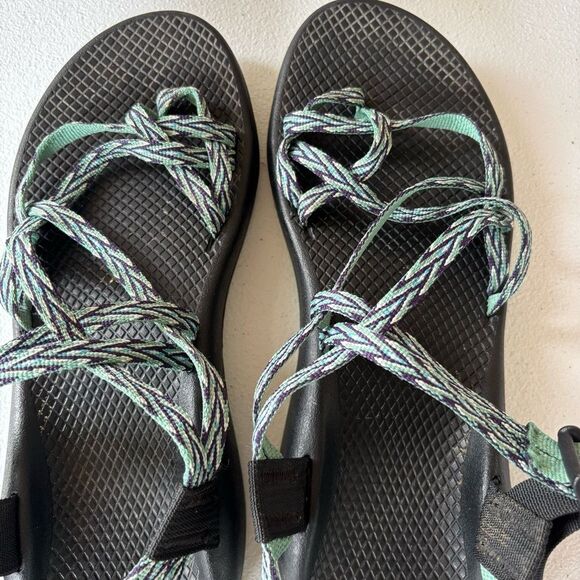 Chacos Green Strappy Sandals Women’s Size 10 - Picture 5 of 7
